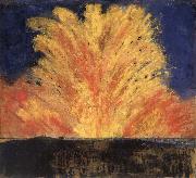 James Ensor Fireworks oil painting artist